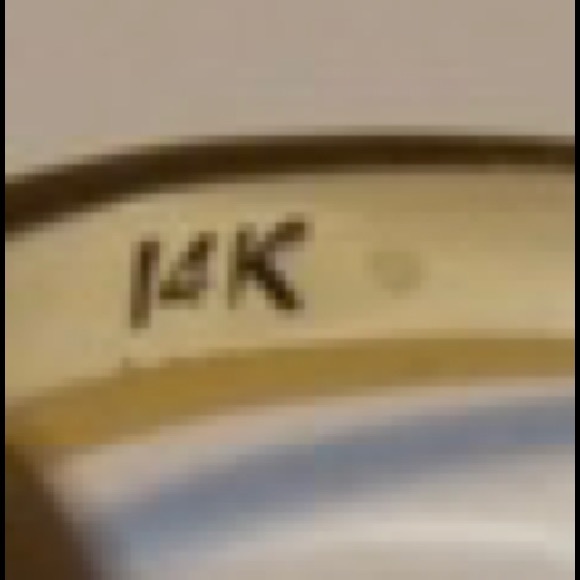 Vintage 14k Gold Ruby & White Sapphire Stars & Moons Goddess Ring - Picture 11 of 13